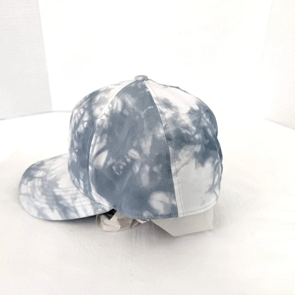 Nike Classic99 Dri-FIT Hat Mens L/XL Grey White Tie Dye Excellent Swoosh Cap